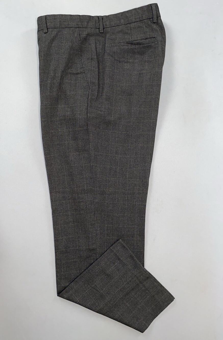 Banana Republic Flat Front Brushed Wool Blend Dress Pants, Slacks. Men's 36X32